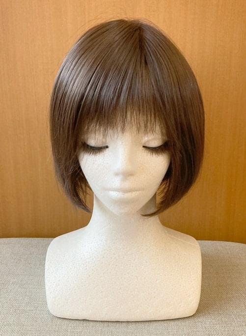 リネアストリア　天使シリーズ　人毛MIX「約束のショート」S　チョコブラウン