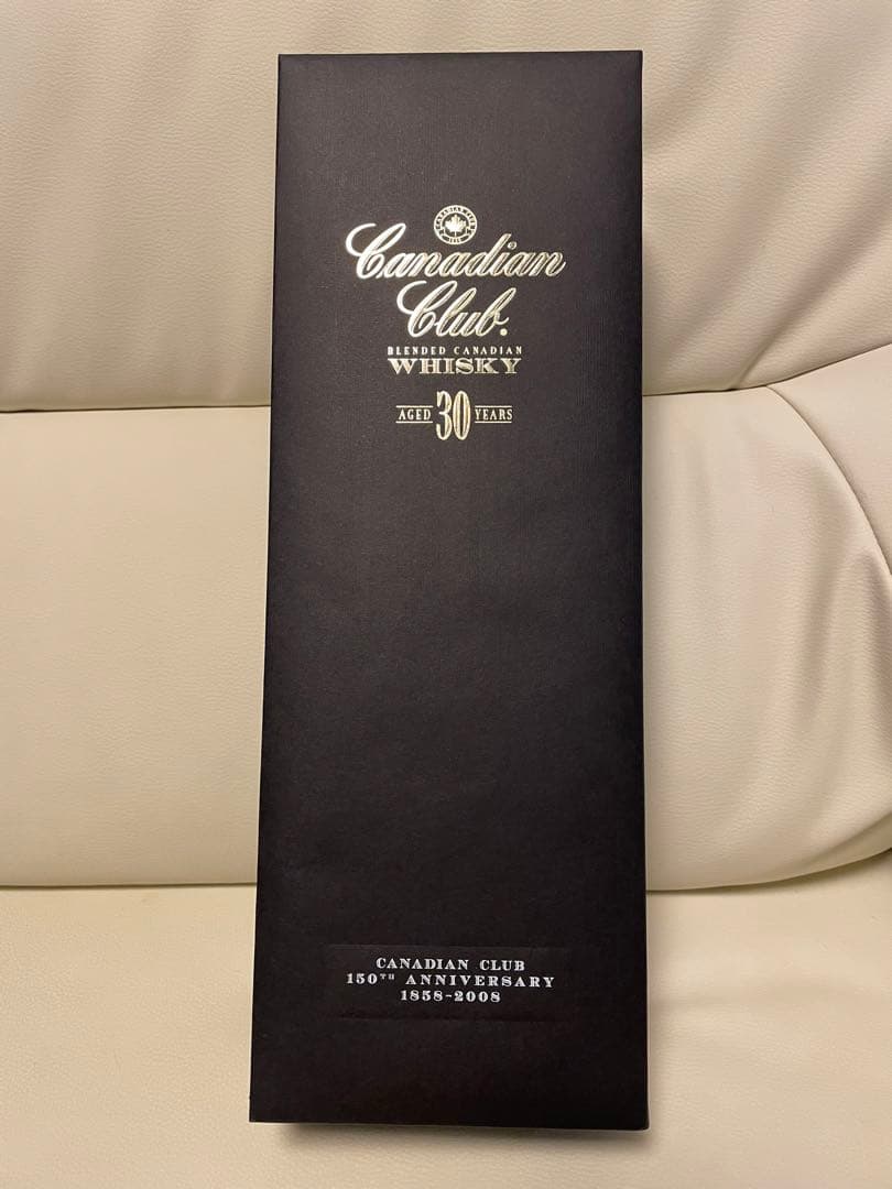 カナディアンクラブ 30年(150周年記念ボトル)