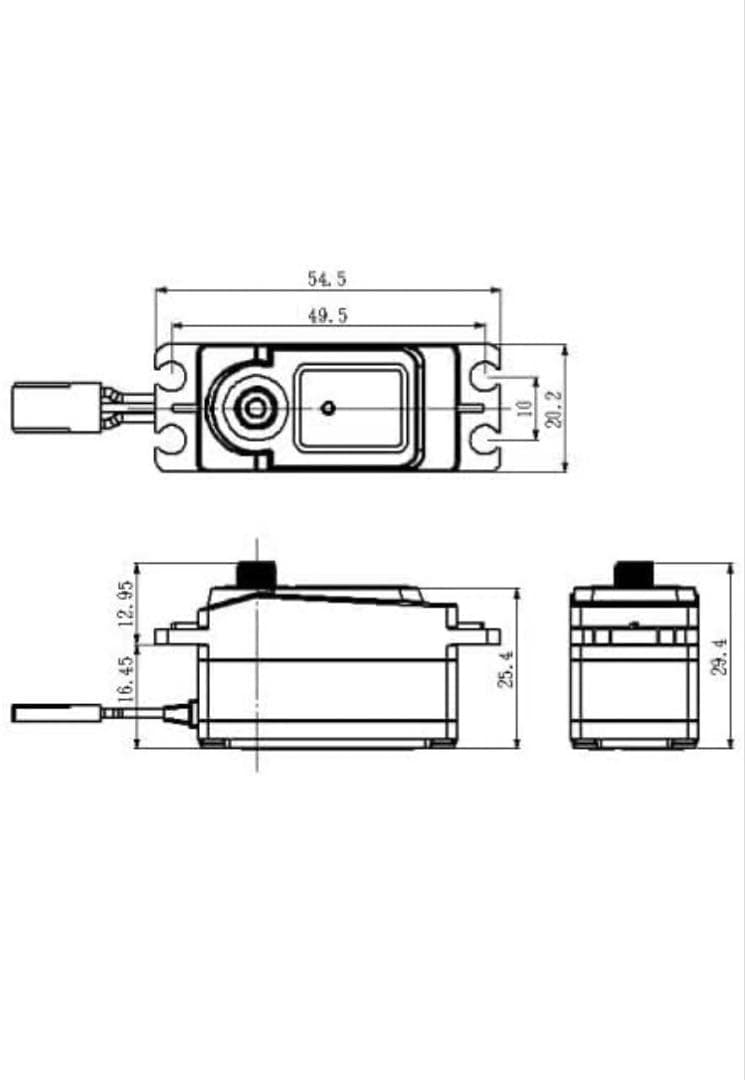 SAVOX SC-1251MG PLUS BLACKデジタルロープロサーボ新品
