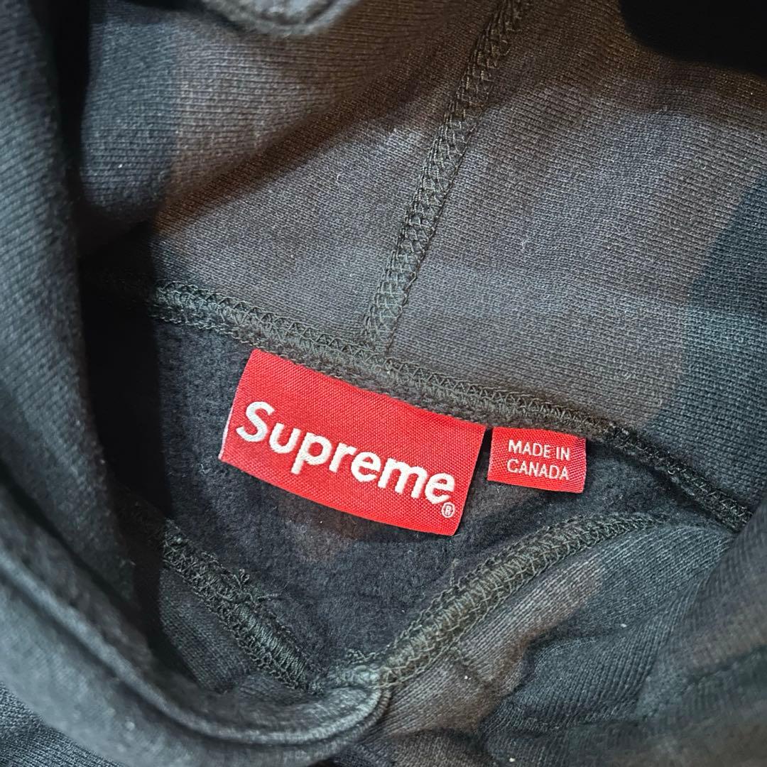Supreme ブラック パーカー シュプリーム S