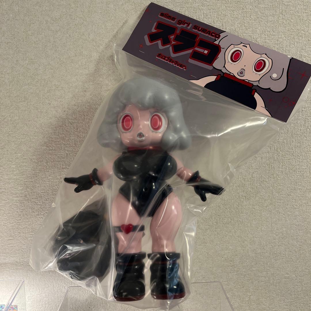 【人気ソフビ】　スライムガール　スラコ　【未開封】　 ポリスブラックver