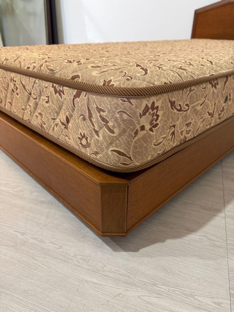 maruni マルニ木工　シングルベッド　マットレス付