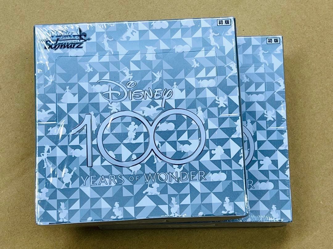 ヴァイスシュヴァルツ Disney 100 未開封シュリンク付きBOX