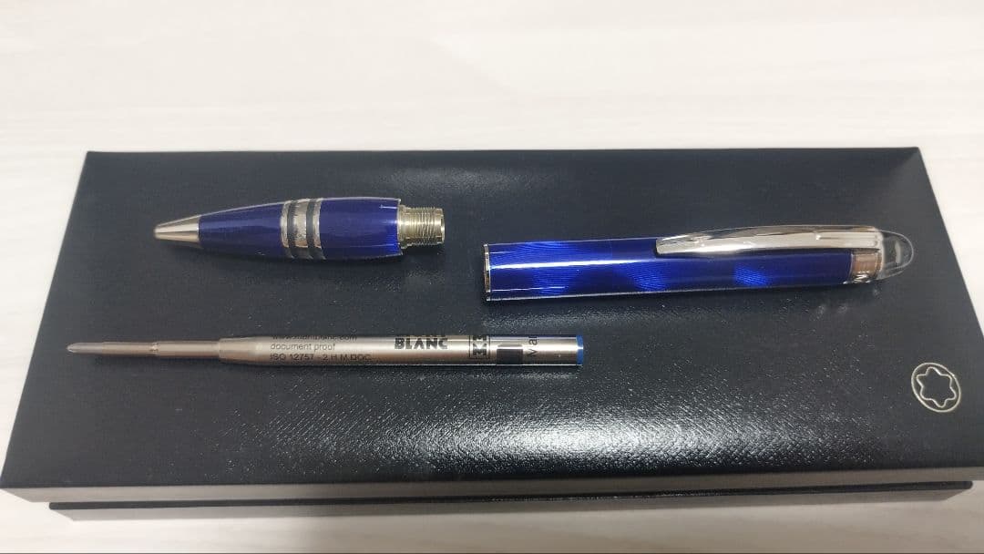 モンブラン スターウォーカー クールブルー ブルー ボールペン 廃盤品