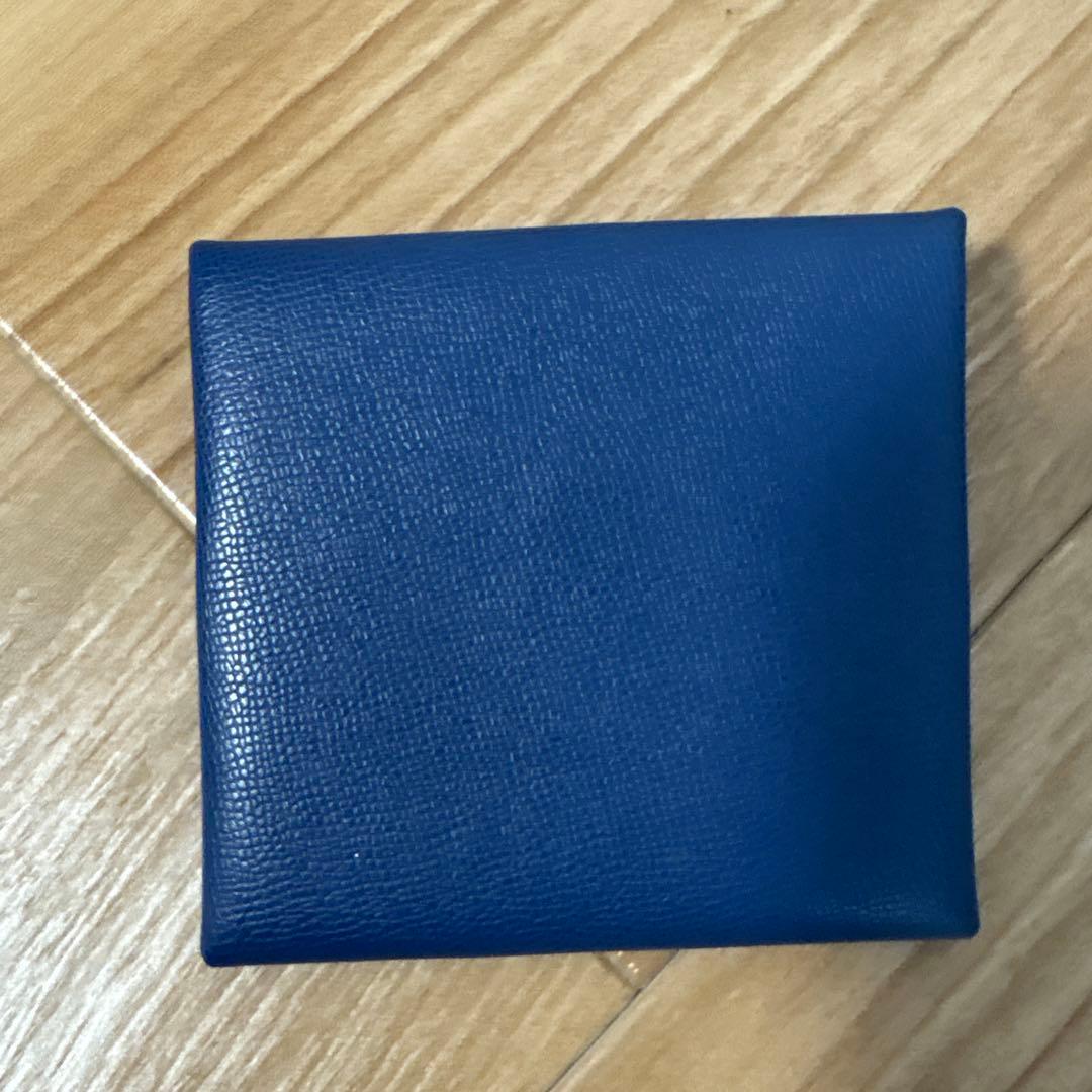 T2K 様 HERMES レザー ケース 青