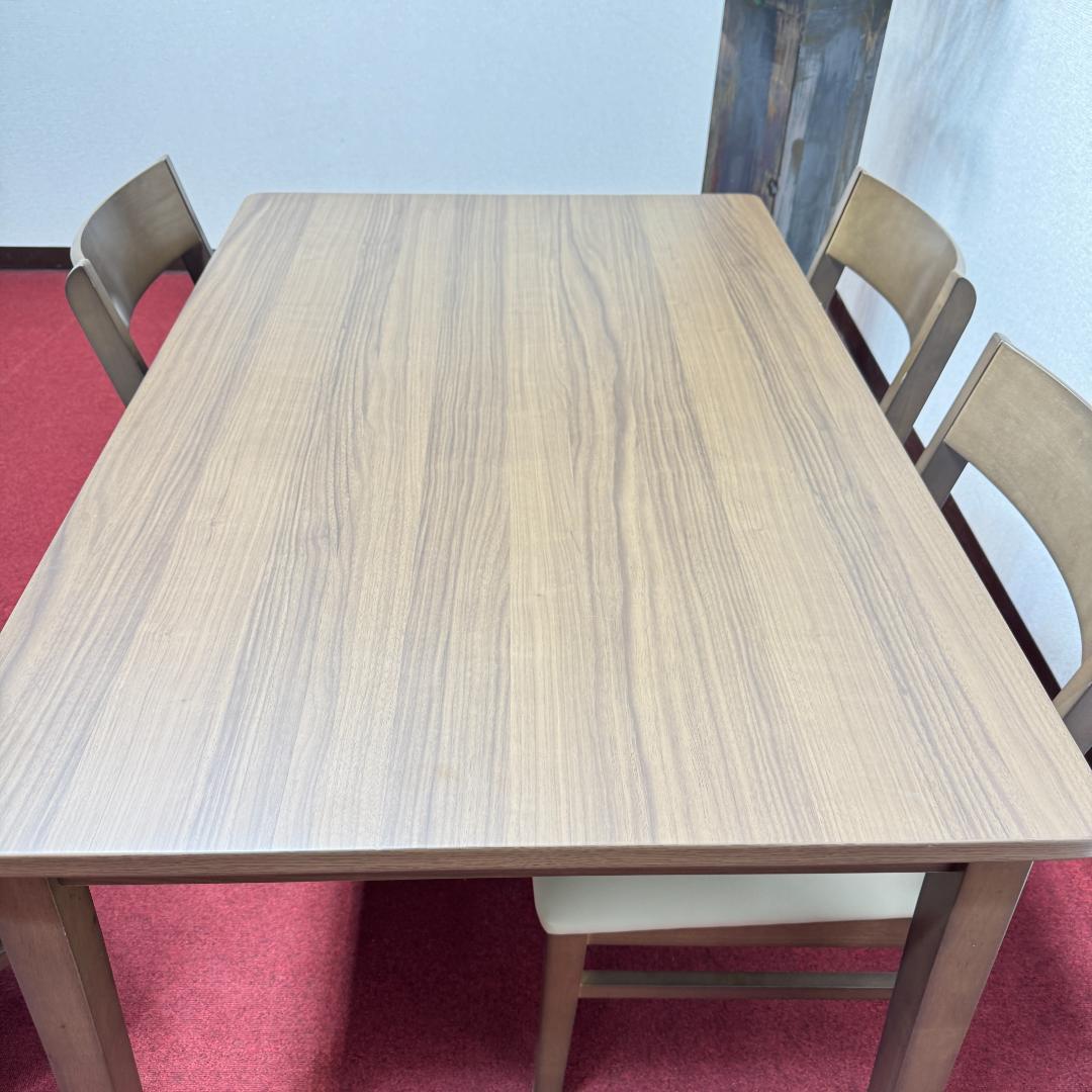 東京23区送料無料　モデルハウス展示品未使用　ニトリ5点ダイニングセット