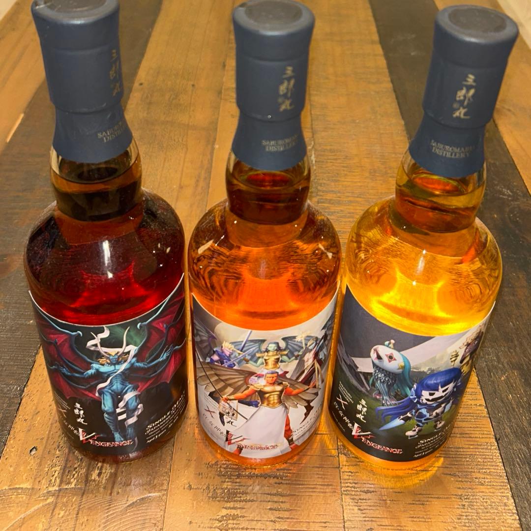 シングルモルト 三郎丸 3本セット / 三郎丸蒸留所 × 真・女神転生Ⅴ 真