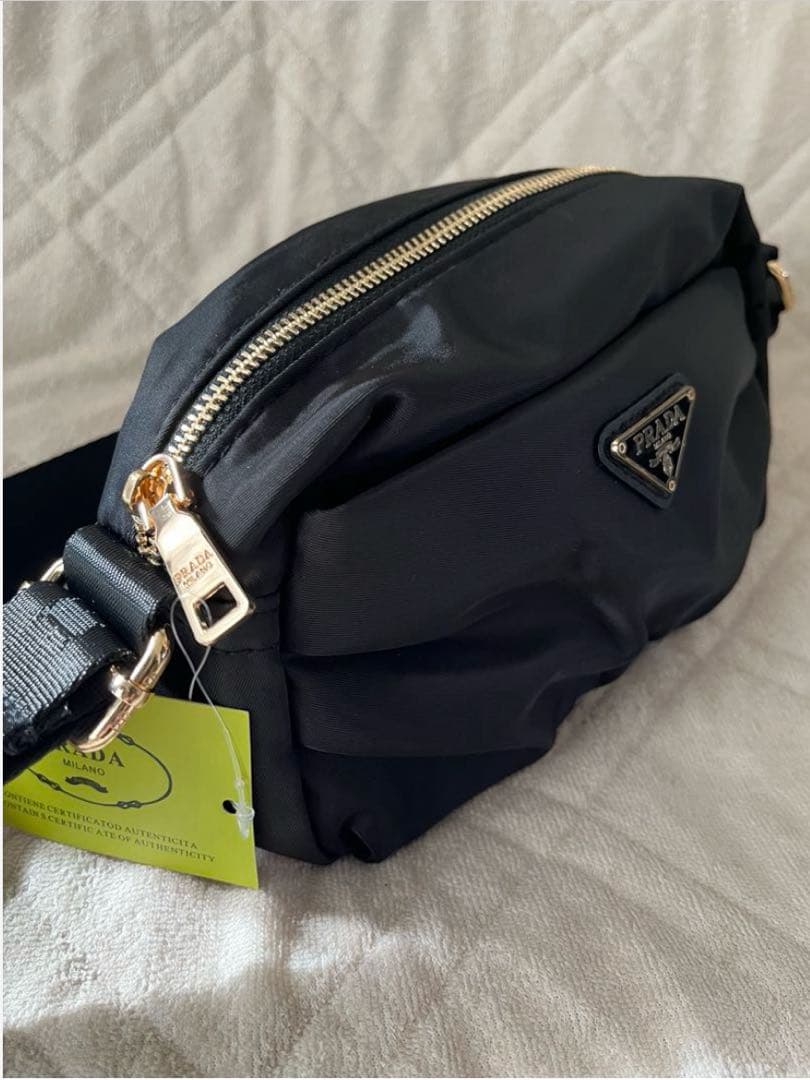 PRADA プラダ ノベルティ ミニショルダー バッグ ブラック 新品