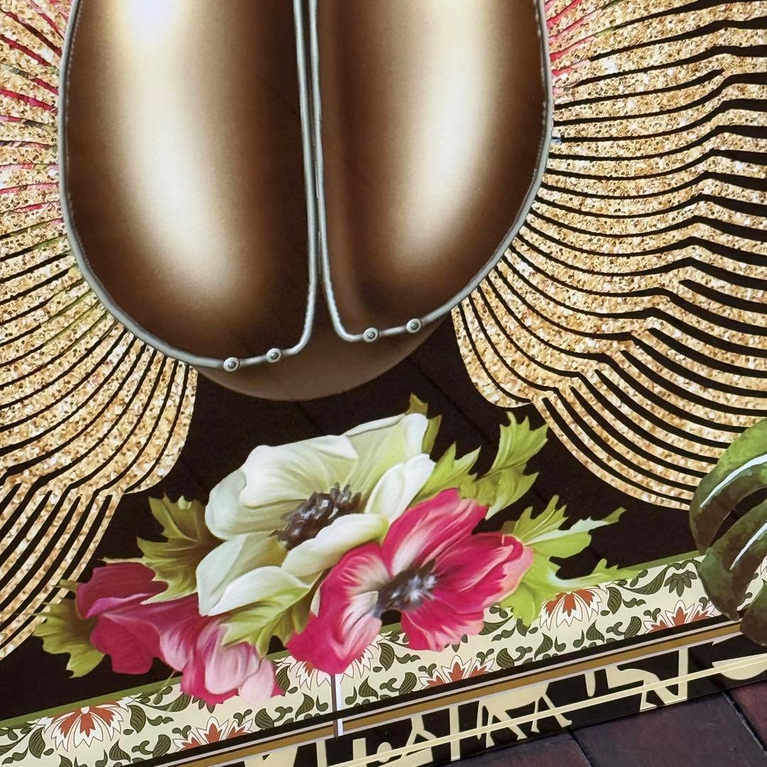 H112KZ6b 展示品 KARE カレ ガラスアート ビートルフラワー - メルカリ