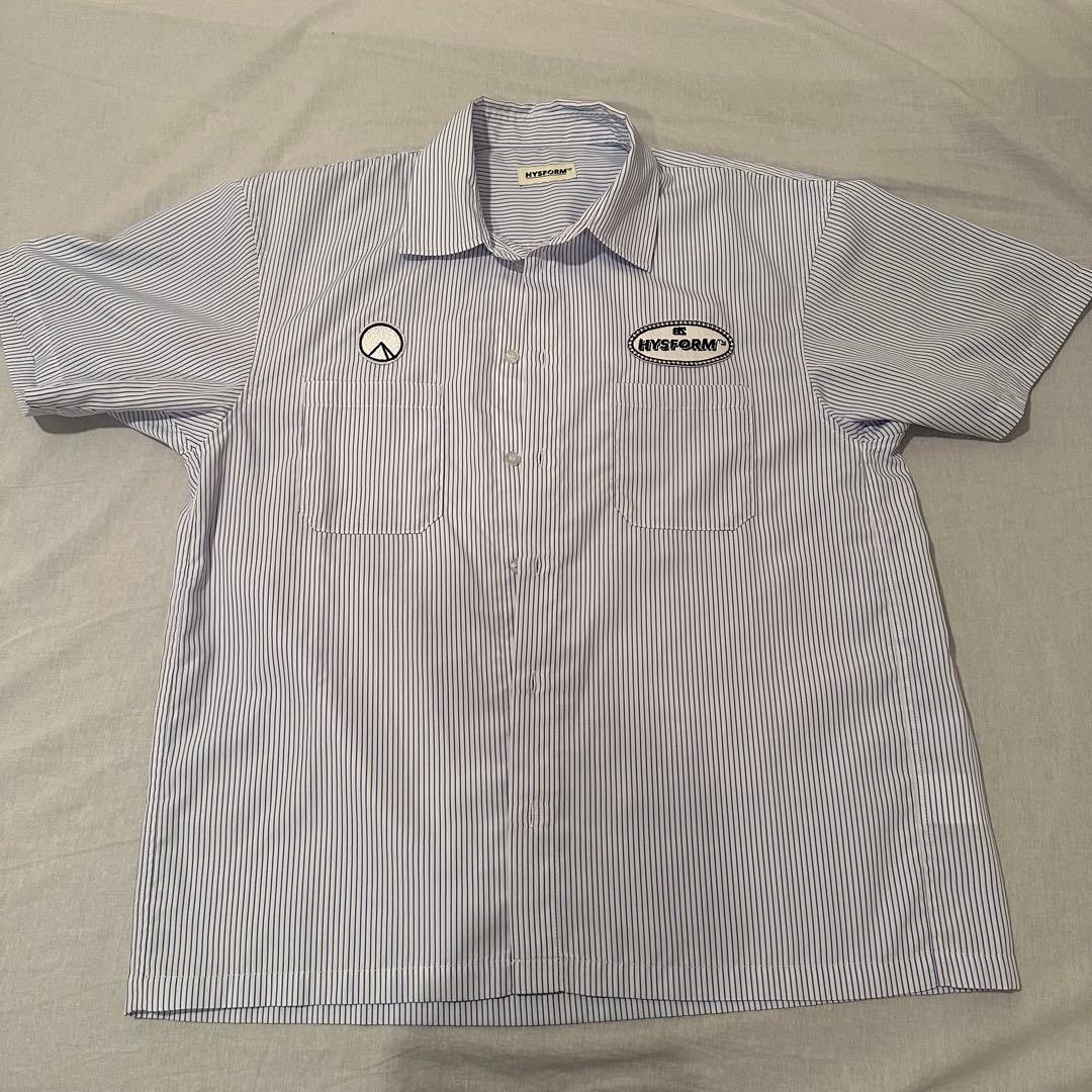 最終価格】HYSFORM PATCHED STRIPE SHIRTS