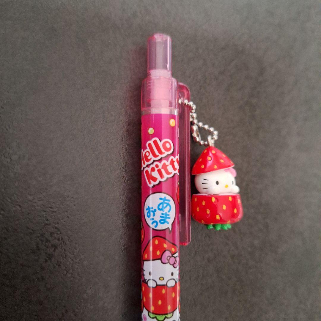 激レア キティ 福岡限定 博多 あまおう いちご ボールペン ご当地キティ 苺