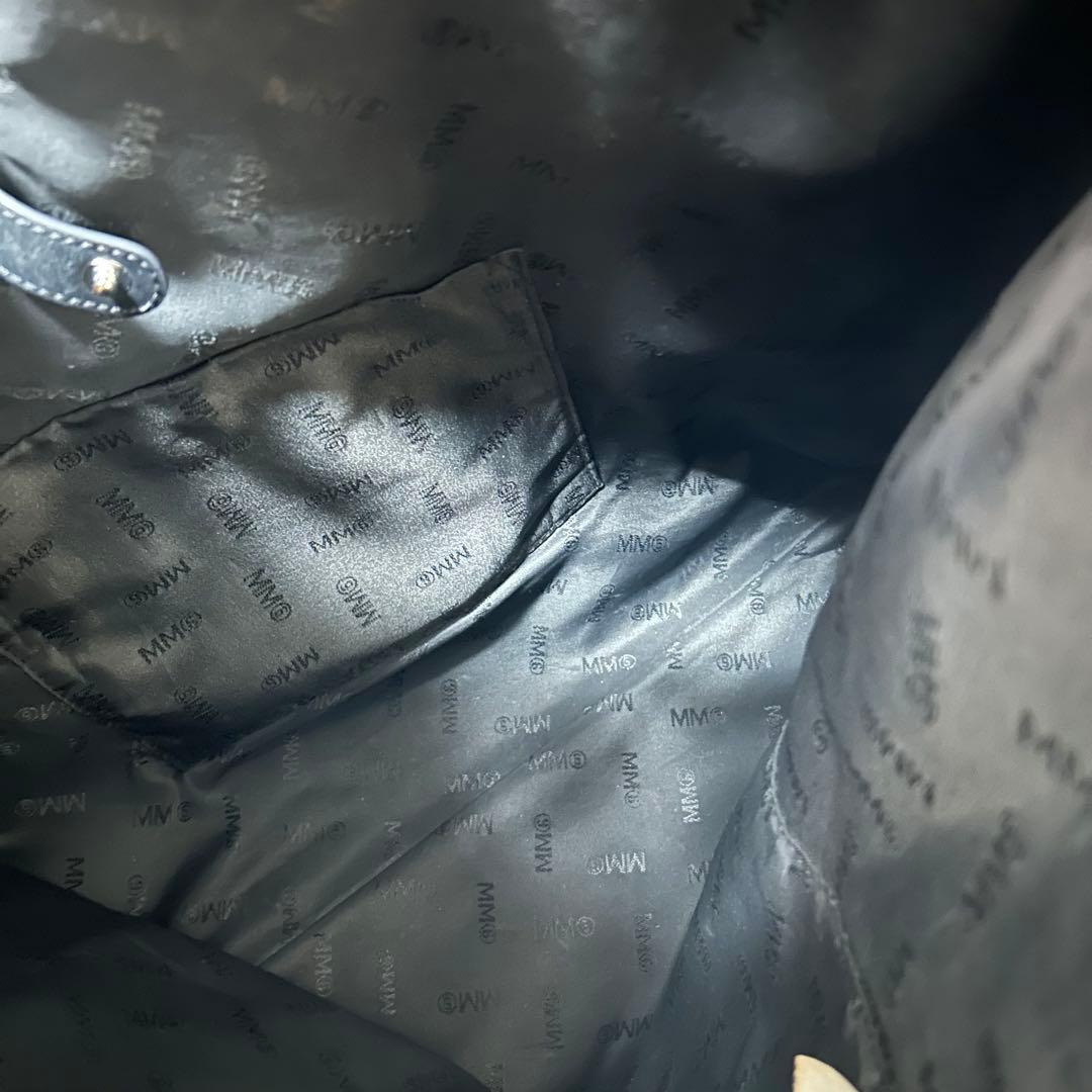 【美品✨ミディアムサイズ/大容量】メゾンマルジェラ　ジャパニーズバッグ　黒　人気