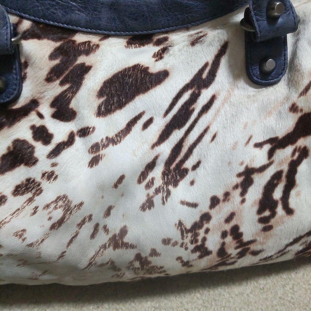 BALENCIAGAバレンシアガ　ハラコ2wayバッグ