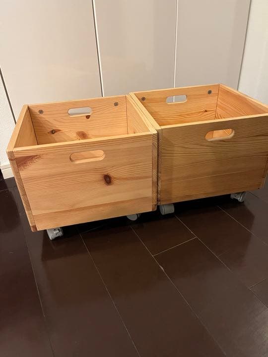 無印良品 パイン材 キャビネット 廃盤品 サイドチェスト 収納