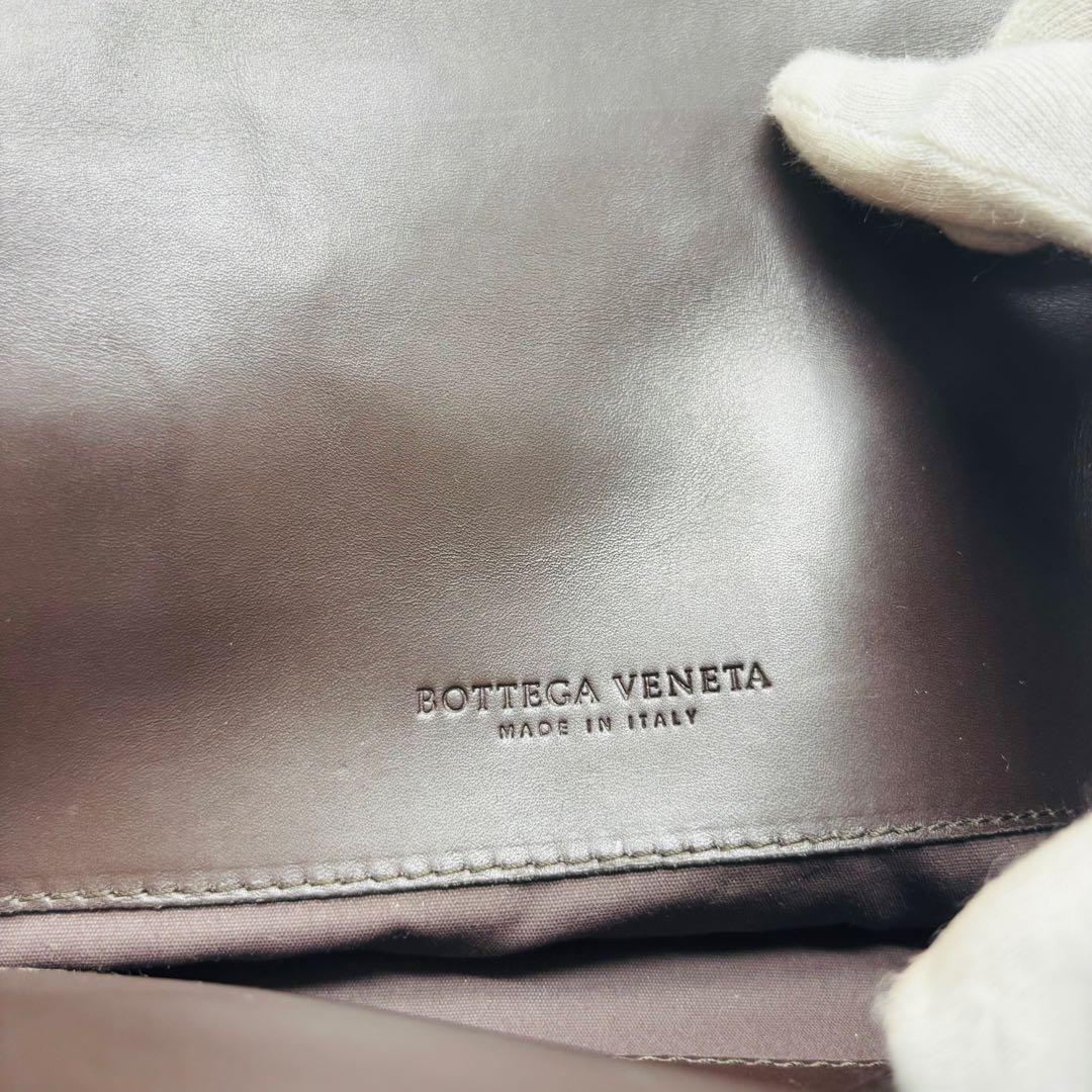 美品　ボッテガヴェネタ イントレチャート ビジネスバッグ　BOTTEGA
