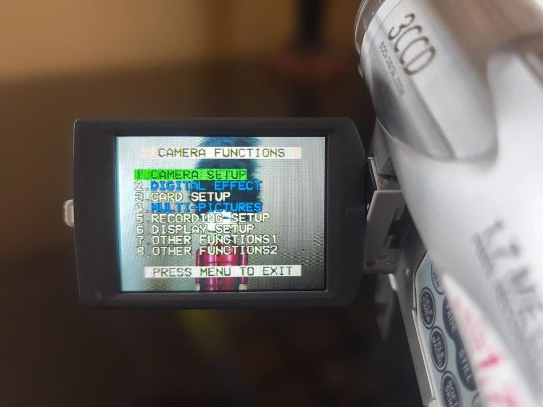 【動作確認済】Panasonic NV-GS70 3CCD ビデオカメラ