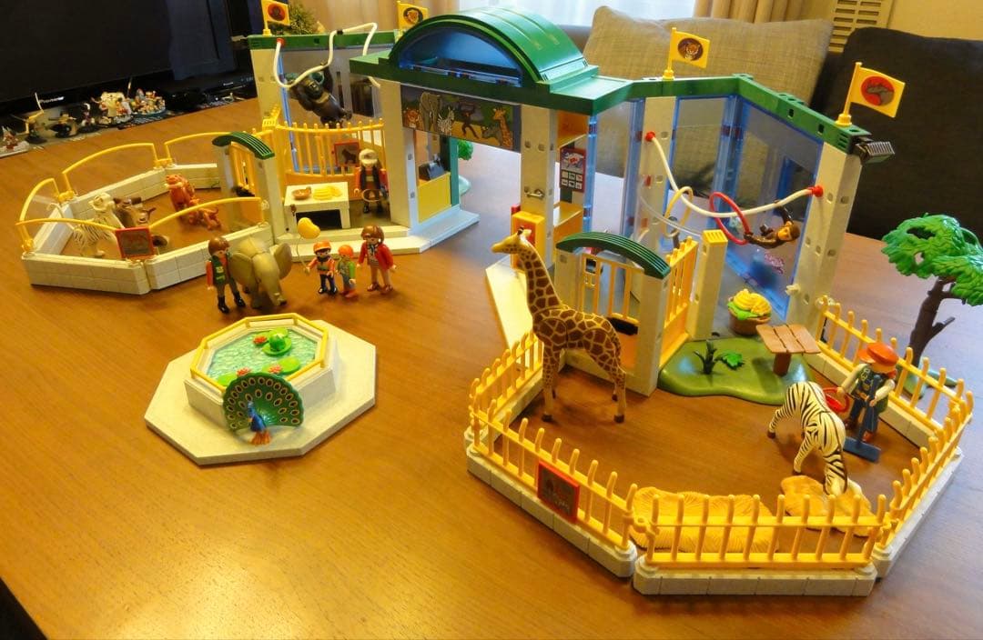 プレイモービル 動物園セット＋動物セット【3240】【4922】【4931】