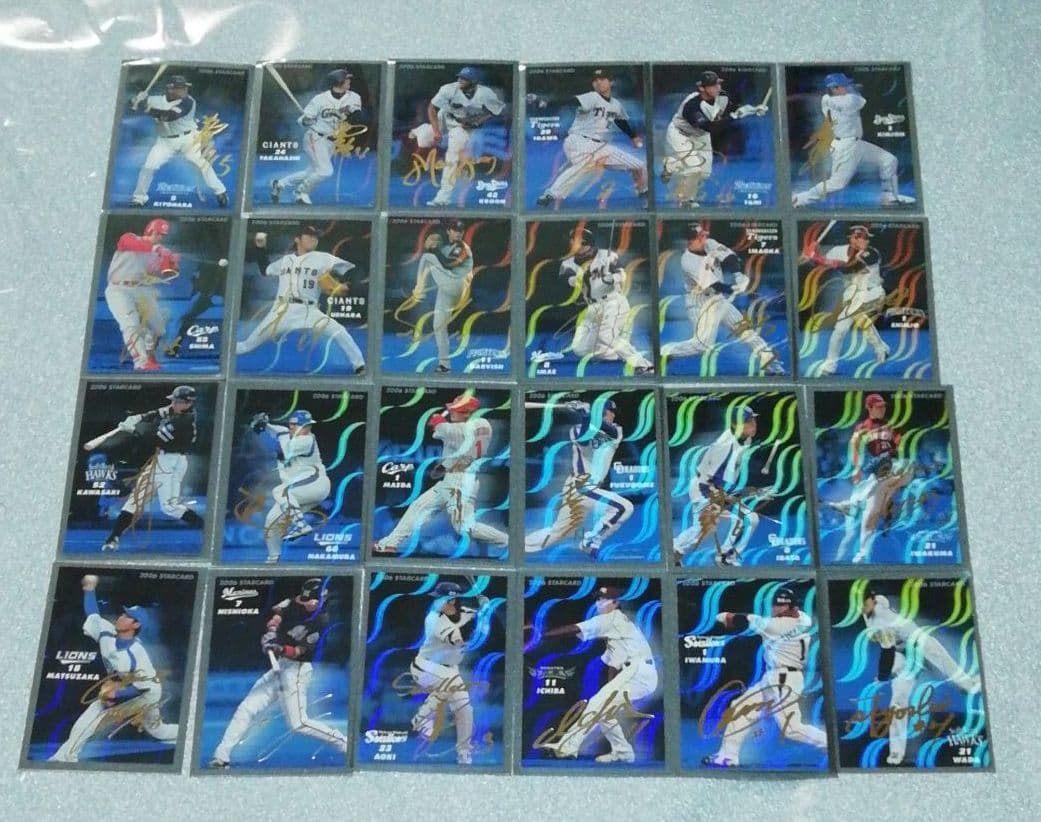 プロ野球チップス2006第2弾スターカード全24種類コンプリート プロ野球チップス2006第2弾スターカード全24種類コンプリート 2006