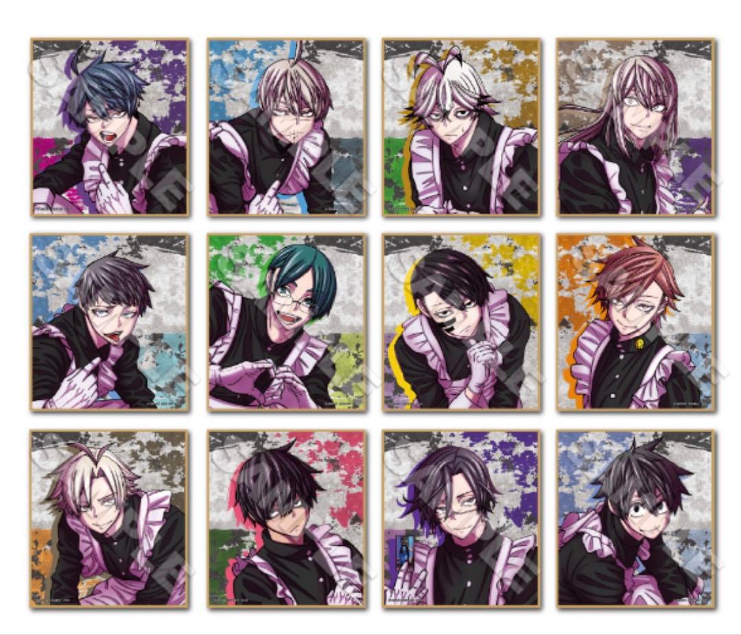 桃源暗鬼 メイド ツリービレッジ カフェ 色紙 原作絵 ツリビレ - メルカリ