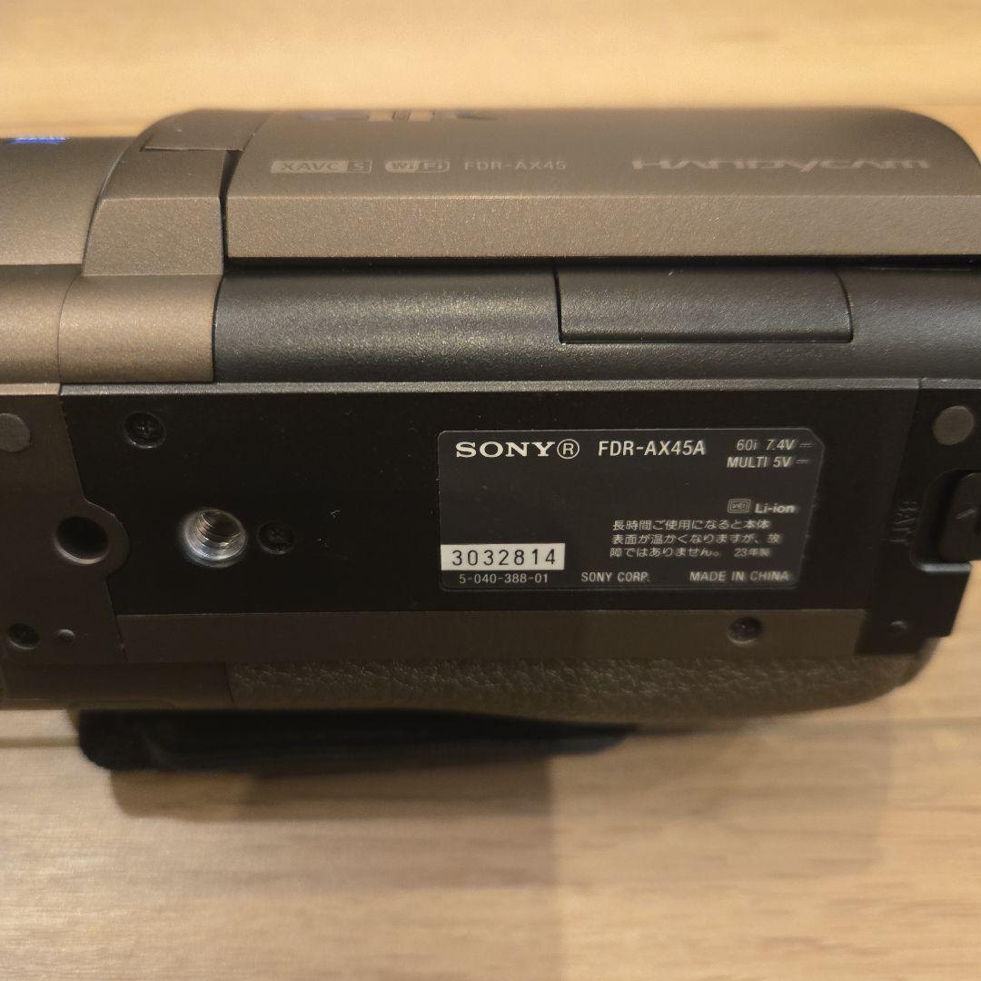 SONY FDR-AX45A 4Kビデオカメラ　ジャンク品
