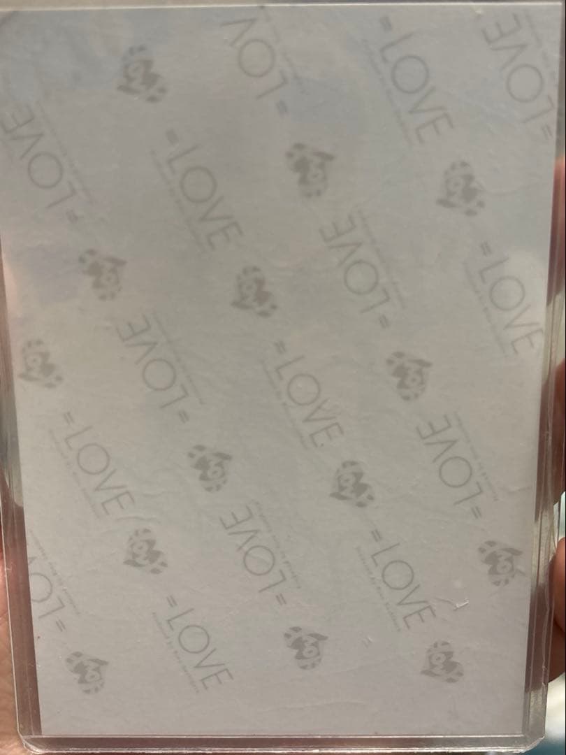 LOVE大場花菜「ドライブデート都内」直筆サイン入り生写真チュウ