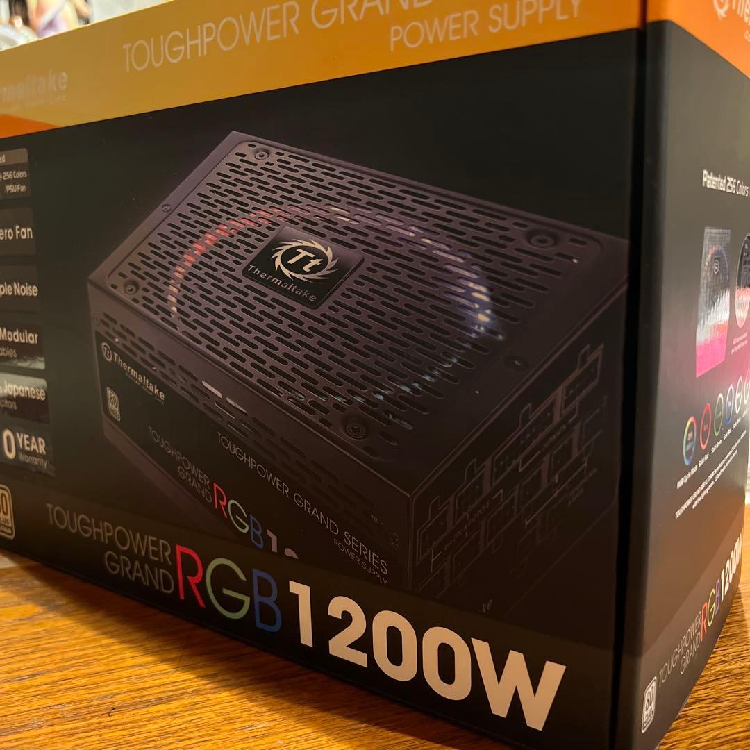 Thermaltake RGB PLATINUM 1200W 電源ユニット 電源ユニット