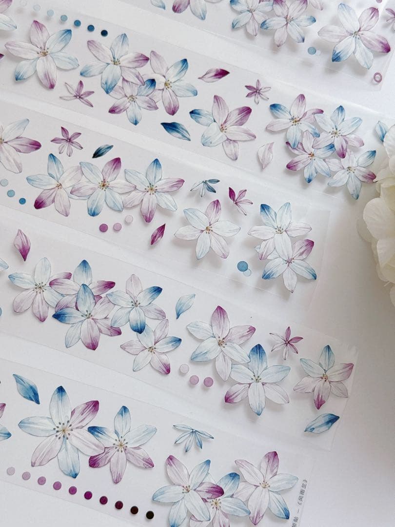 咔咔STUDIO《风雨兰》海外マスキングテープ　マステ 【2642】