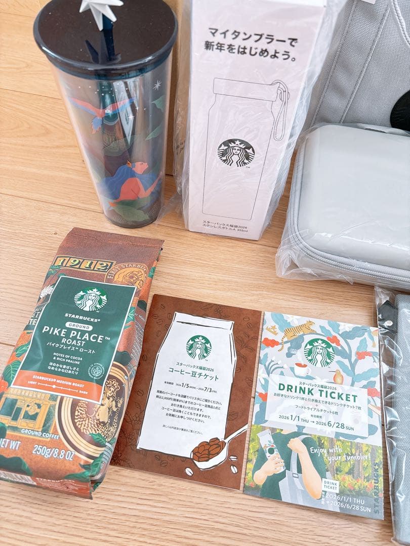 スターバックス スタバ 福袋 2026 抜き取りなし8点セット - メルカリ