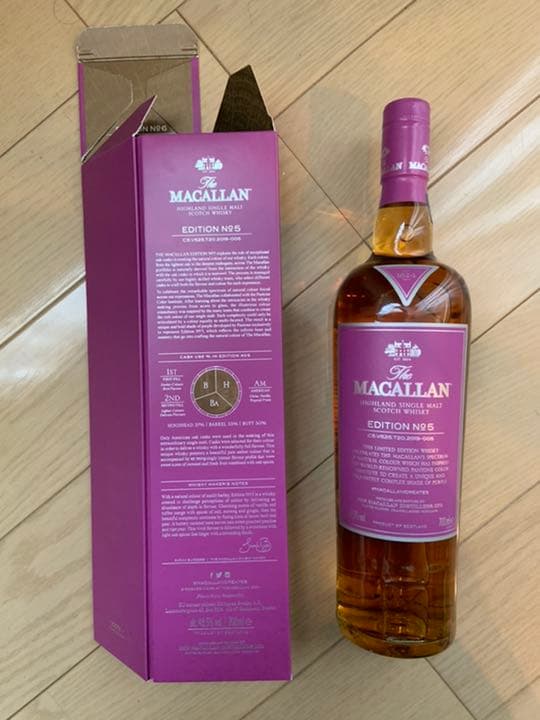 マッカランno.5 macallan マッカランエディションNo. 5 700ml Amazon