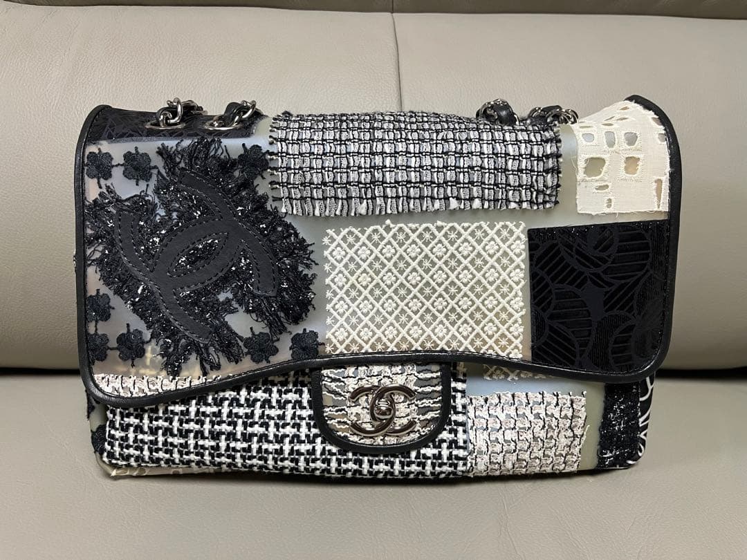 CHANELパッチワークデザイン バッグ