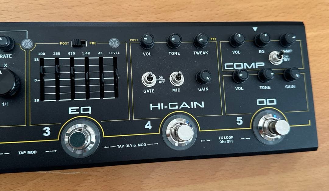 中古)ギターマルチエフェクター Mooer Black Truck - メルカリ