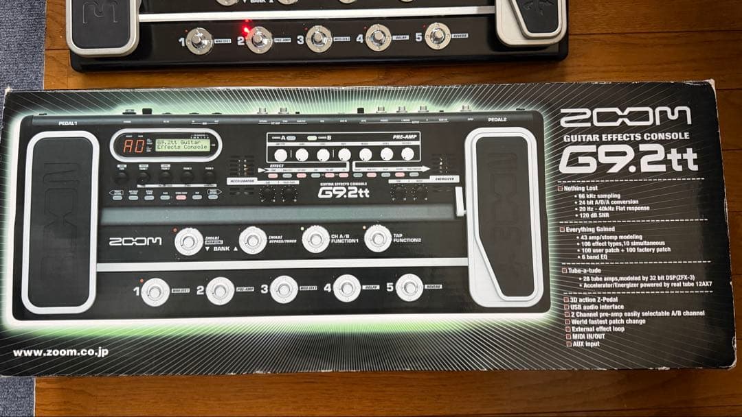 値引き中】 ZOOM G9.2tt マルチエフェクター / 匿名配送 楽器・機材