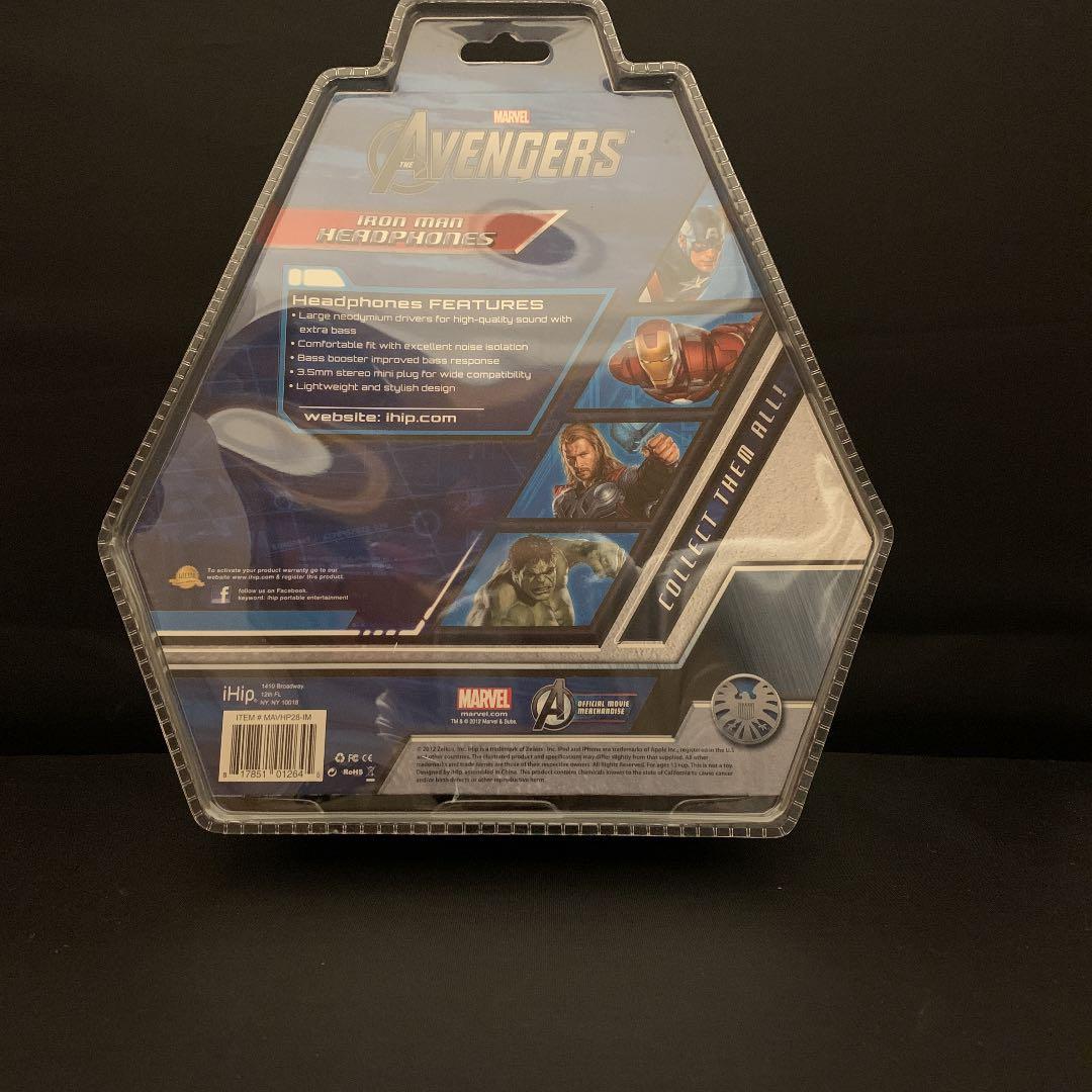 アイアンマンヘッドホン　marvel ironman headphone