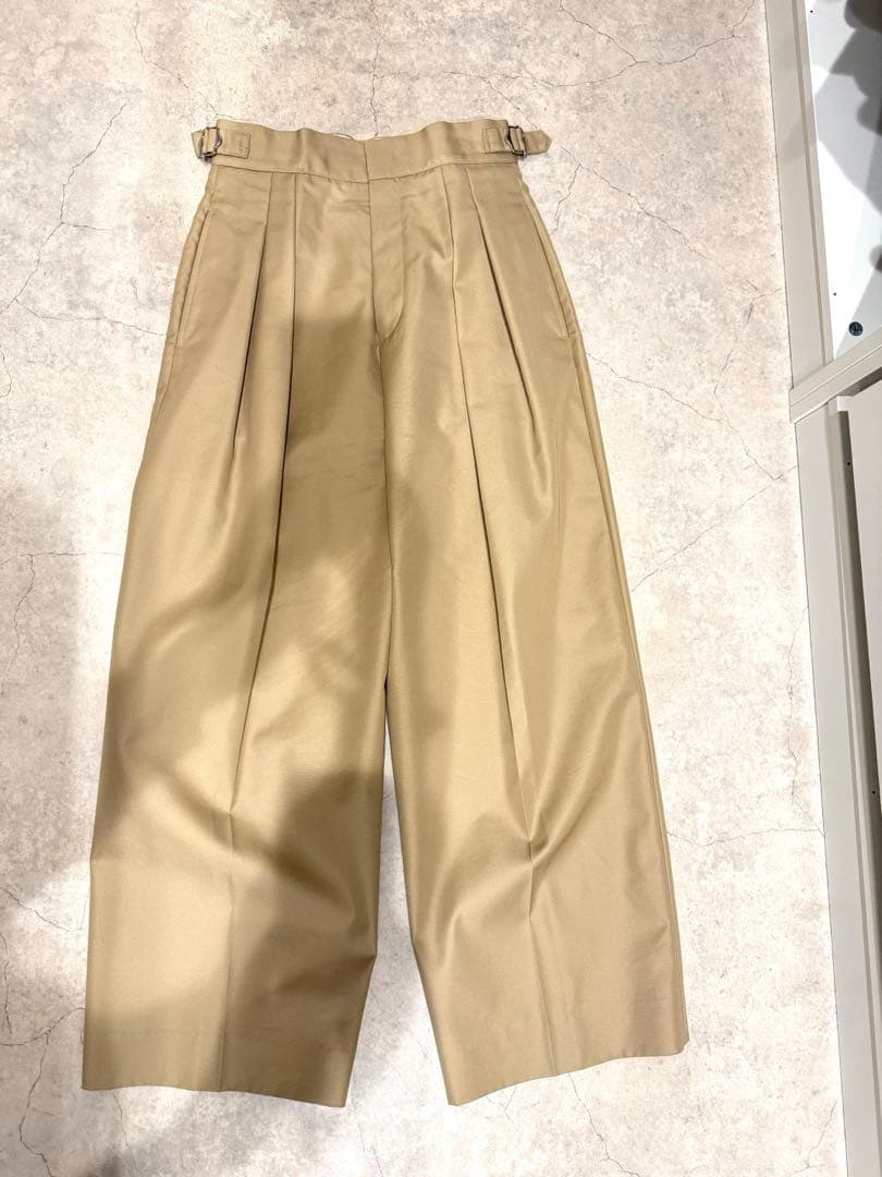 美品】Gypsohila スタイリッシュチノパンツ34 未使用☆gypsohilaジプ