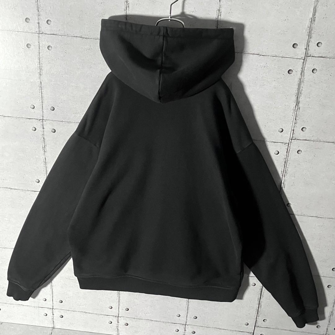 【入手困難】KITHキス☆刺繍ロゴスウェットパーカー希少サイズL