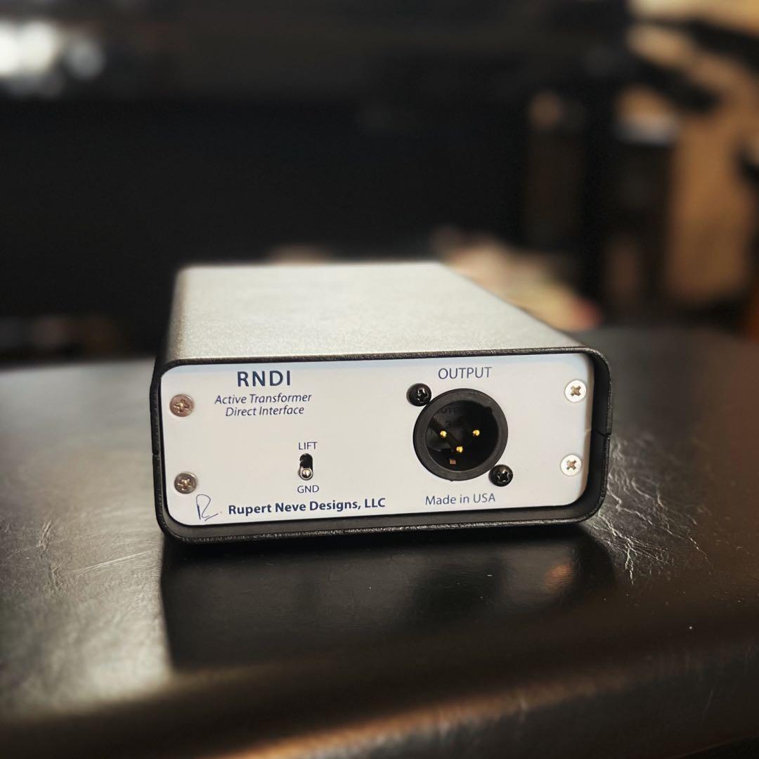 【完動美品】RNDI Rupert Neve Designs 人気のDI