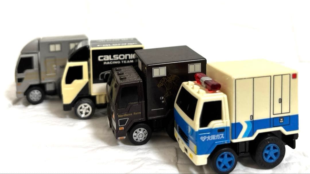 【大量30台セット】チョロQ 働く車 まとめ売り ショーケース付き