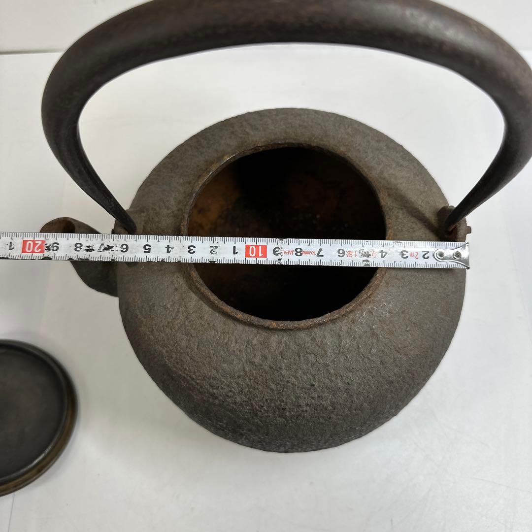 雲色堂 名人 和田美之助造 鉄瓶 2965g トヒサ 東さ7-0414