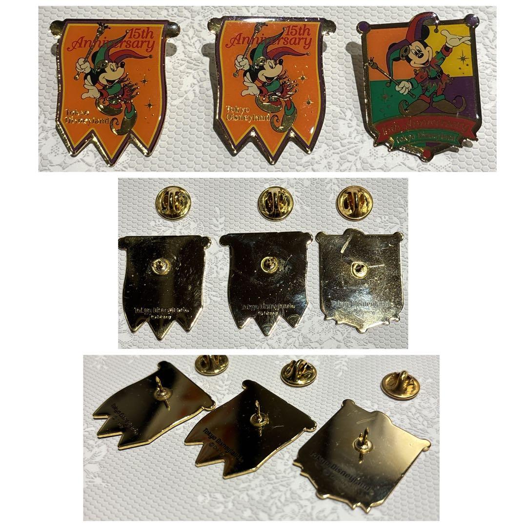 東京ディズニーランド 記念ピンバッジ 19点セット1993年製〜　匿名配送