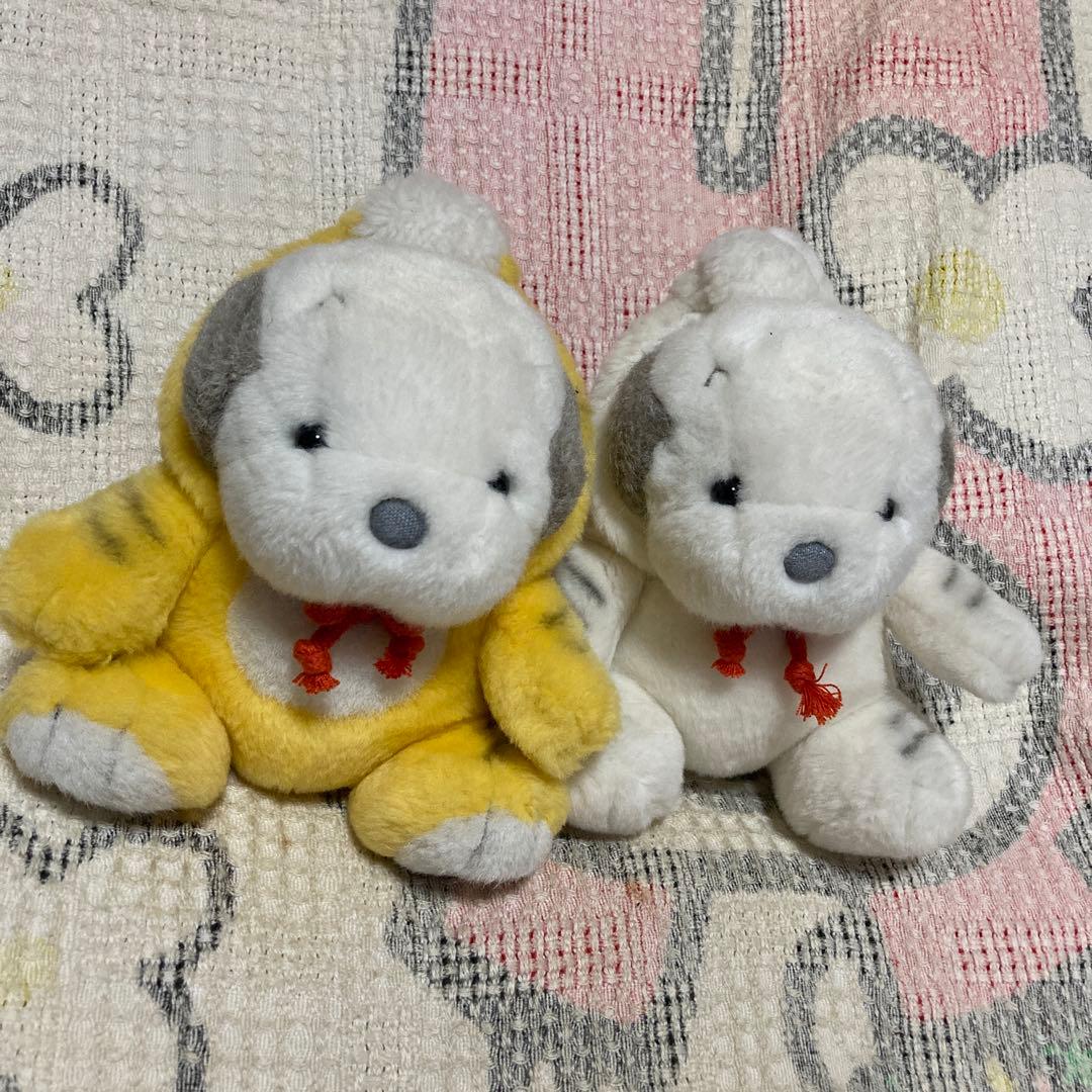 オリエンタルトーイ　うめ吉 虎 ぬいぐるみ 2コセット　中古　バラ売不可　干支