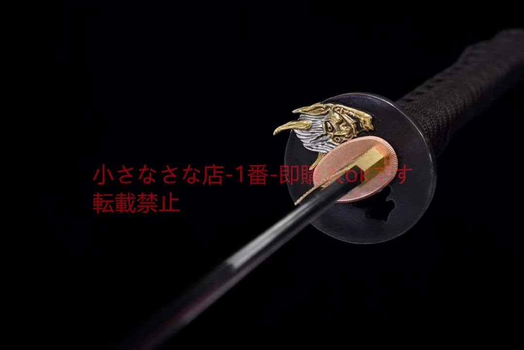 26寸T10焼刃日本三色研【鬼神丸国重】  武具 刀装具 日本刀 模造刀 居合刀