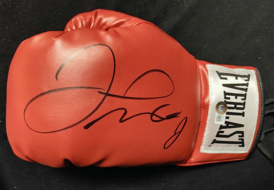 レア】フロイド・メイウェザー・ジュニア☆直筆サイン入りグローブ