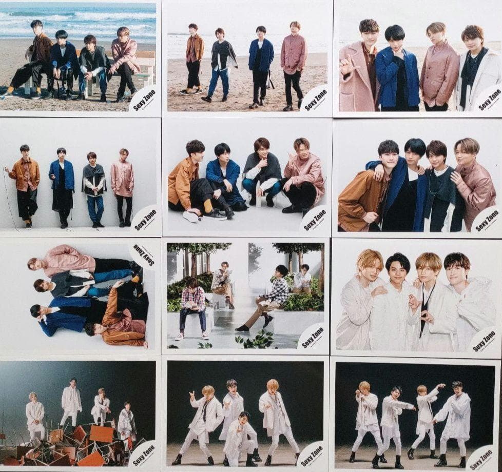 Sexy Zone 集合 写真 ① 佐藤勝利 菊池風磨 中島健人 松島聡