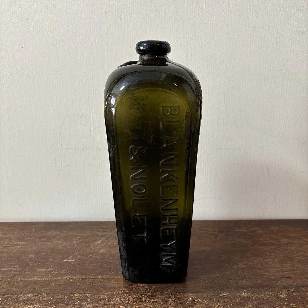 古いジンボトル ケンデル壜 コンプラ瓶 東インド会社 アンティーク