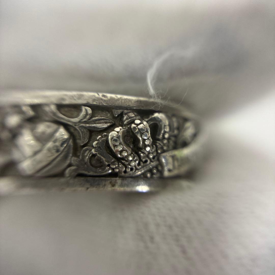 ここあ. 　Justin Davis シルバーリング 装飾的な彫刻
