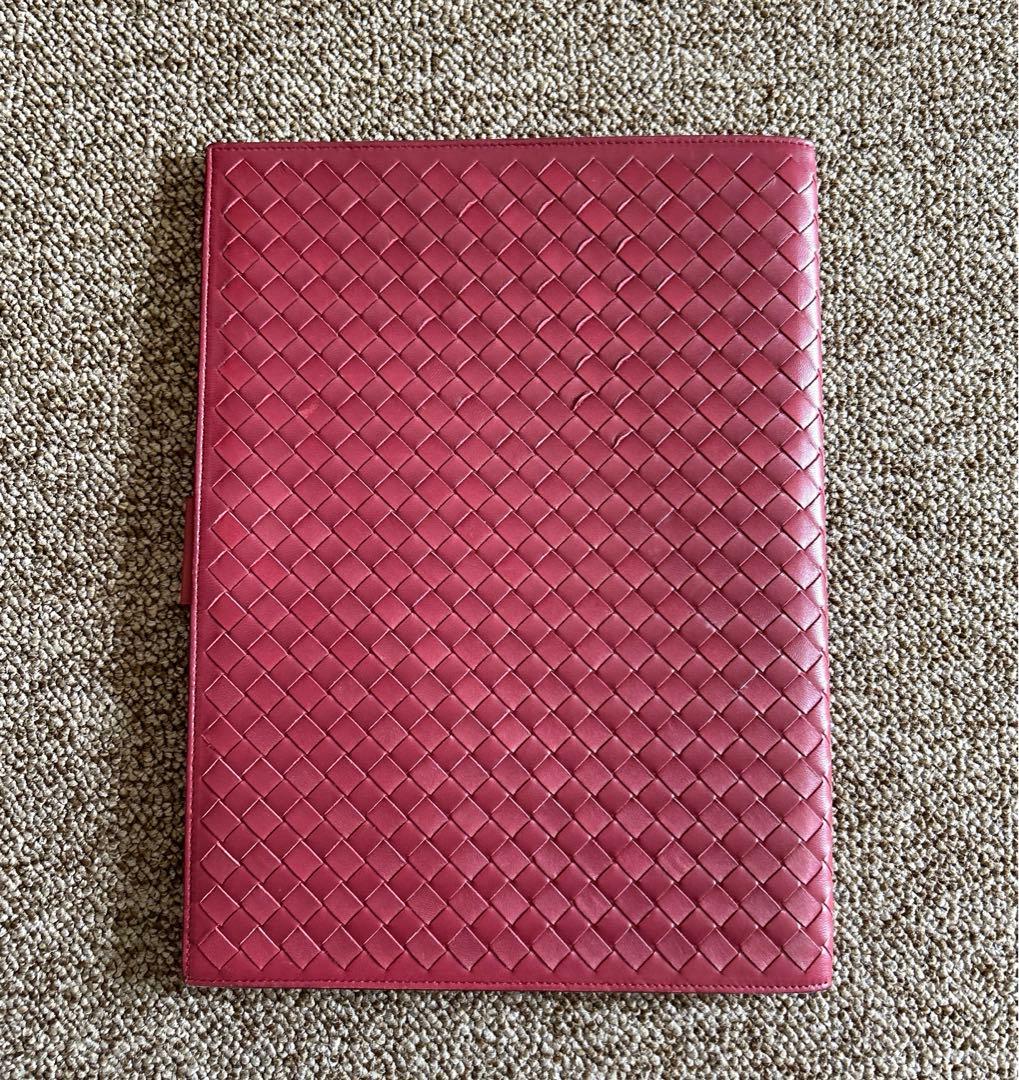★レア品！　ボッテガヴェネタ　イントレチャート　レザードキュメントカバー
