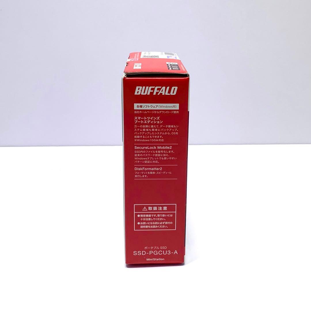 新品】BUFFALO 外付けSSDドライブ SSD-PGC960U3-BA