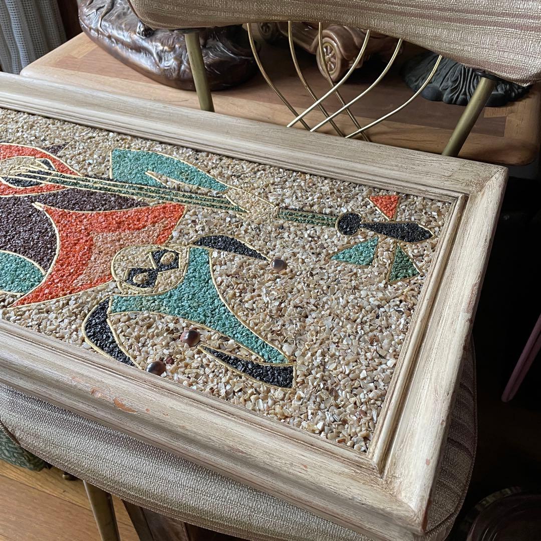 レア！特大50sアメリカアンティーク ハーレークイーン壁掛けUSAヴィンテージ