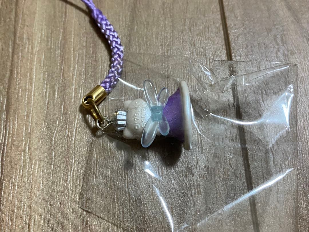 ハローキティ ストラップ 根付 ねつけ クイーンKITTY&MIMMY 28th