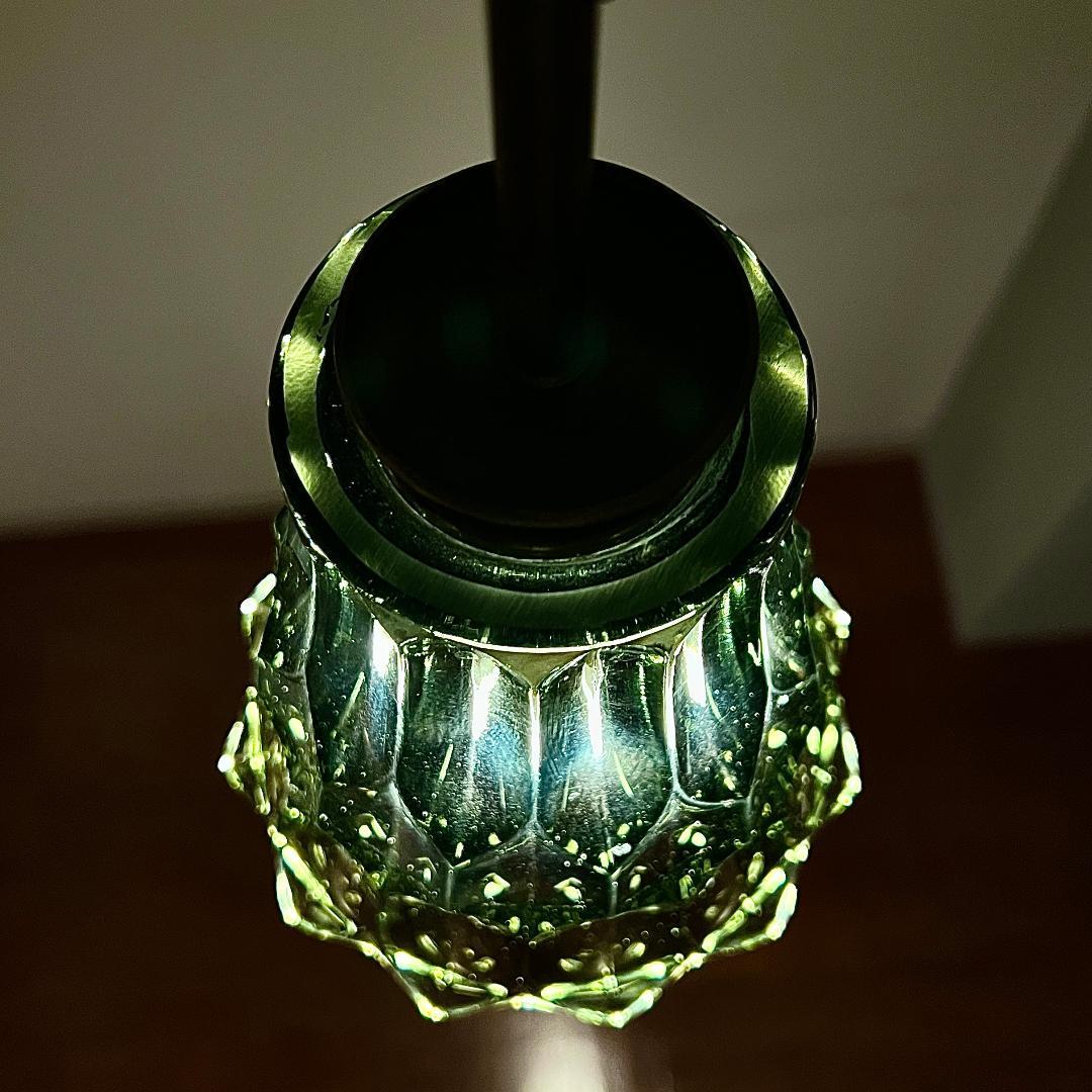 ペンダントランプ ドイツ製 カットグラス ミッドセンチュリー 北欧